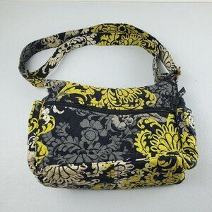 Vera Bradley Baroque Retired Crossbody Bag Medium Flap Cotton Pockets Multicolor